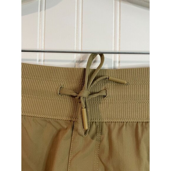 The North Face Womens Aphrodite Motion Shorts XS Kelp Tan FlashDry - Picture 3 of 15